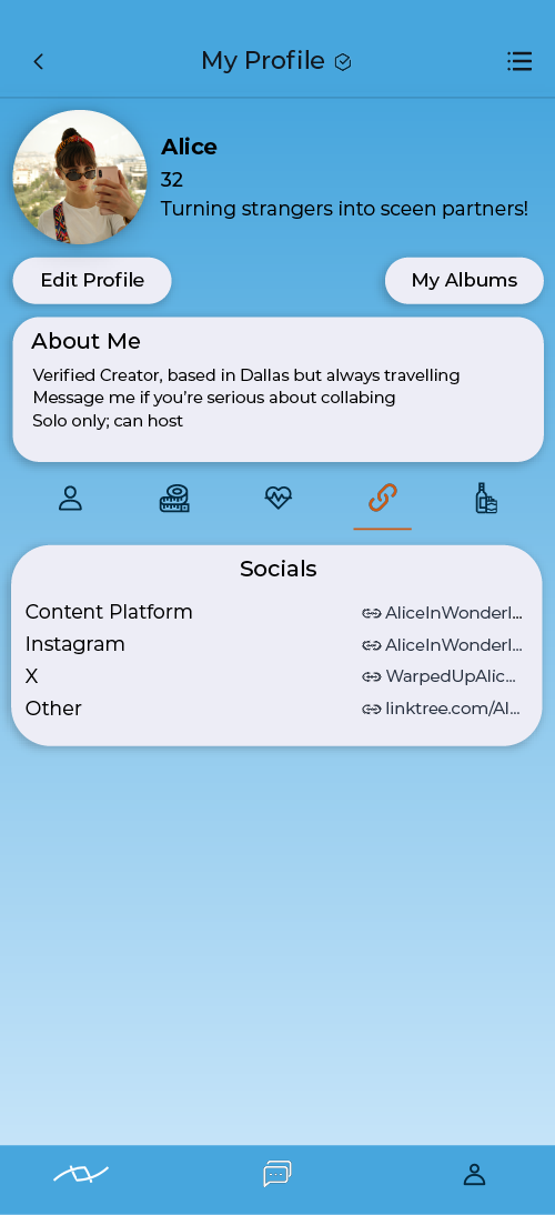 App Messages Screenshot